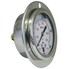 Pressure gauge DN 63 rear connection with glycerin (1/4'' BSP) MFI63042.5-DB