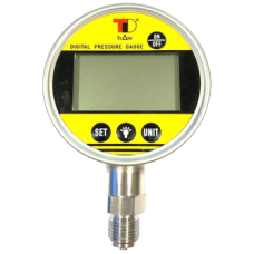 Digital pressure gauge DN100 vertical connection (1/2'' BSP) MANDIG100V