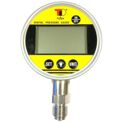 Digital pressure gauge DN100 vertical connection (1/2'' BSP) MANDIG100V