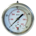 Pressure gauge DN 63 rear connection without flange, with glycerin (1/4'' BSP) MFI6304025-DBSB