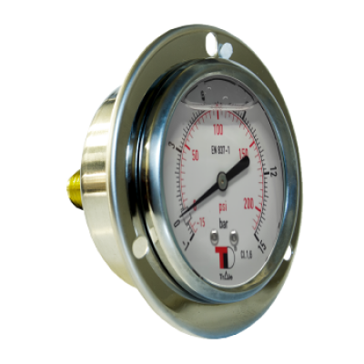 Manovacuometer DN 63 rear connection with glycerin (1/4'' BSP) MFIVAC6304005-DB