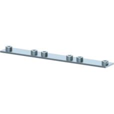 Jointed plate for simple clamp APAG1