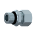 Straight male stud coupling with captive seal BSP cyl AL 15 R 3/4 WD