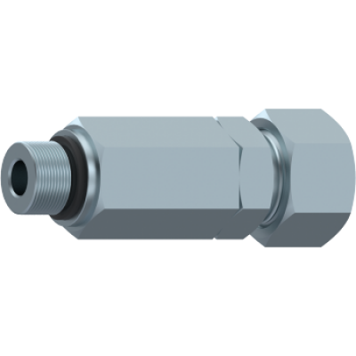 Non-return valve flow from male stud end BSP cyl RHVL 10 R 1/4