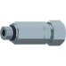 Non-return valve flow from male stud end BSP cyl RHVL 10 R 1/4