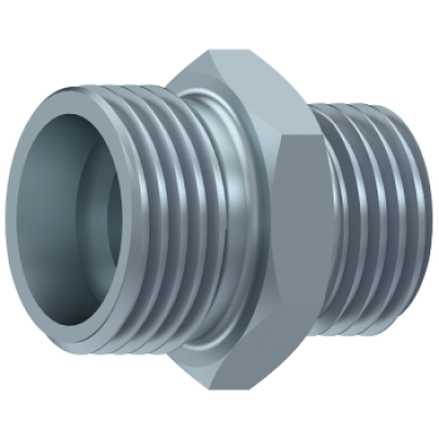 Straight male stud coupling BSP cyl. STA AS 38 R 1 1/2