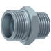 Straight male stud coupling BSP cyl. STA AS 38 R 1 1/2