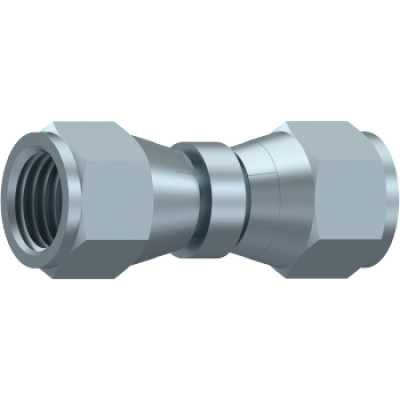 Straight swivel female JIC 37° S73010