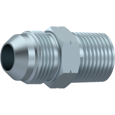 Straight adaptor male JIC-male NPT S2000813