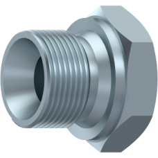 BSP hexagonal male plug (60º) A107002