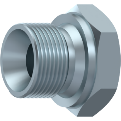 BSP hexagonal male plug (60º) A107004H19