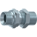 Straight bulkhead adaptor with nut (60º) A116206