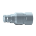 Flat face quick release coupling connectable u/pressure BSP A902112