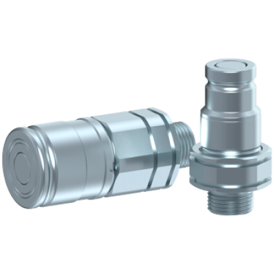 Flat face coupling (Metric thread) A9004M18