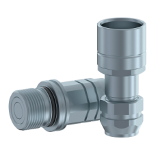 BSP flat flace screw coupling u/pressure A905104