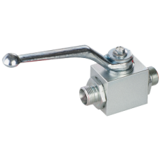 2 Ways ball valve: tube connection Light Serie GB2V 10 L