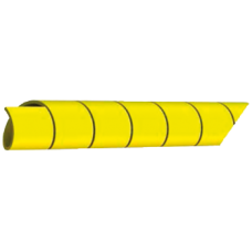 HDPE flat spring, yellow color AMUELLE HDPEY13