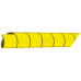 HDPE flat spring, yellow color AMUELLE HDPEY20