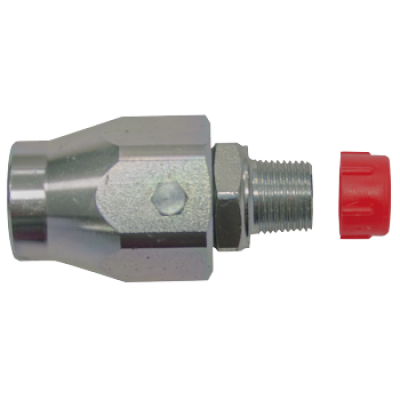 Straight swivel fittings BSP GGL 1/4