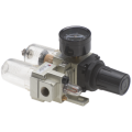 Filter-pressure reducer + compact lubricant