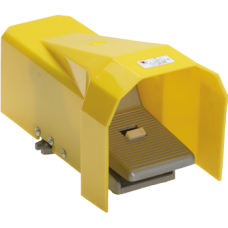 Pneumatic foot pedal 5/2 monostable with protection PC 1/4 M