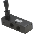 Manual pneumatic valve 5/2 bistable