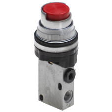 Shrouded push button 3/2 normally closed NEU100280