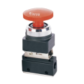 Head push button 3/2 normally closed