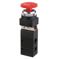 Head push button 3/2 normally closed