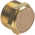 Steel braid silencer