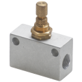 Bidirectional flow regulator