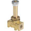 Low pressure valve without coil normally open