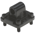 Male pivot in steel ISO 15552