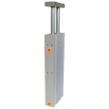 Double shaft, D.A. pneumatic cylinders Ø20