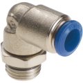 Push-in Pol. - elbow adjustable metallic body M BSP parallel