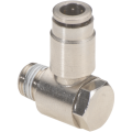 Push-in Met.-elbow banjo M BSP parallel w