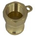 CAMLOCK brass -adaptor, female threaded Type A BRA032