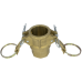 CAMLOCK brass -coupling, female threaded Type D BRD100