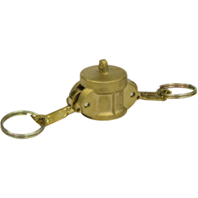 CAMLOCK brass - cap  Type DC BRDC100