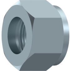 BSP nut for welding nipple 60° cone A127004