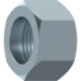 Metric nut D50701200000