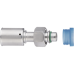 Straight swivel female with green joint FOR 1212