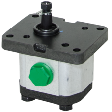 Gr.I Gear pump/10 flange/E type shaft/Side ports type R 1LO1.5DE10R