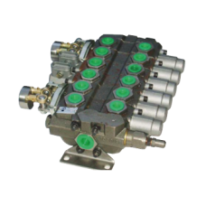 Control valve type 406 - 1/2'' BSP - 80 l/min, double acting spool (type D) 06N1PA12DDDDDDDD