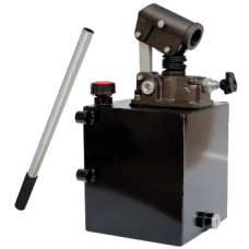 Hydraulic hand pump Single Act., with lever, bellows and tank BMTSE12F05