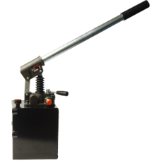 Hydraulic hand pump Double Act., with lever, bellows and tank BMTDE12F05