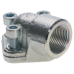 90º Elbow for European flange with 3 fixing holes RP901012M