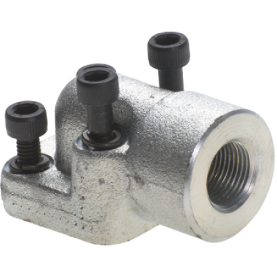 90º Elbow for 4-holes squared shape flange GF4090012
