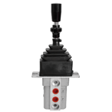 Hydraulic joystick with safety lock JOYSTICKHIDRA02