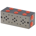 Series subplate for NG6 directional valve without relief valve, A & B side ports